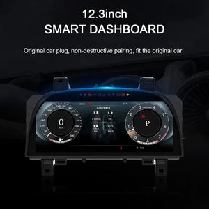 For Land Rover Discovery 4/ Range Rover Sport 2010-2016 12.3" LCD Digital Dashboard Cluster Car Panel Speedometer Virtual Cockpit Carputech