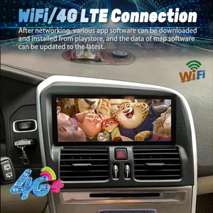 8.8" For Volvo XC60 2011-2017 Car Radio Multimedia Player Wireless CarPlay Android Auto Upgrade Android Touch Screen Carputech
