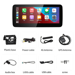 For Mercedes Benz C Class W205 S205 | Wireless CarPlay & Android Auto | 12.3 inch Touch Screen Snapdragon665 Android13 Car GPS Stereo Multimedia Car Radio headunit Carputech