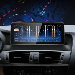 For BMW X3 X4 F25 F26 Snapdragon665 10.25inch Wireless CarPlay Android AUTO Car Multimedia System Head Unit Radio Bluetooth GPS Navi Carputech