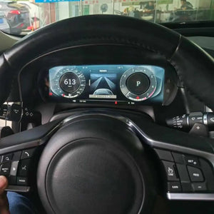 For Jaguar XFL 2016-2019 12.3" LCD Digital Dashboard Cluster Car Panel Speedometer Virtual Cockpit - Carputech