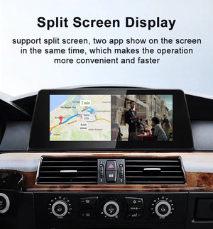 For BMW 3/5series E60 E61 E90 E91 Snapdragon665 10.25inch Wireless CarPlay AUTO Stereo Multimedia Head Unit Radio Bluetooth GPS Carputech