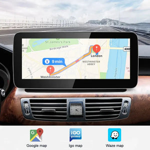 For Mercedes Benz CLS W218 X218 C218 Wireless CarPlay & Android Auto 12.3 Inch Touch Screen Snapdragon665 Android13 Car GPS Stereo Multimedia Car Radio Headunit Carputech