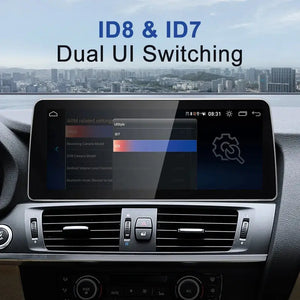 For BMW X3 / x4 F25 F26 Snapdragon665 12.3inch Wireless CarPlay Android AUTO Car Multimedia System Head Unit Radio Bluetooth GPS Navi Carputech