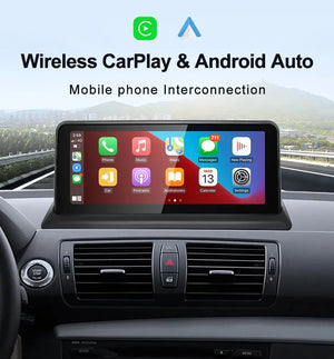 For BMW 1 Series E81 E82 E87 E88 Snapdragon665 10.25 inch Carplay AUTO Android 12 Car GPS Stereo Multimedia Head Unit Radio Bluetooth Carputech