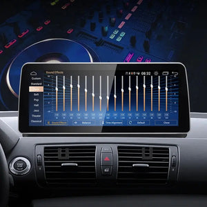 For BMW 1 Series E81 E82 E87 E88 Snapdragon665 12.3 inch Carplay AUTO Android 12 Car GPS Stereo Multimedia Head Unit Radio Bluetooth Carputech