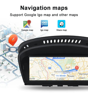 For BMW 3series E90 E91 5series E60 E61 CCC Snapdragon665 8.8inch Touch Screen Wireless CarPlay AUTO Android 13 System Head Unit Radio Bluetooth Carputech
