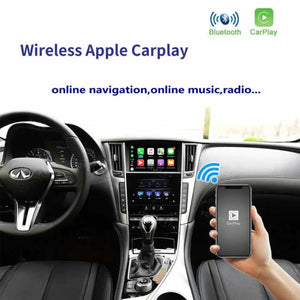 For Infiniti Q50 QX50 QX60 Q70 QX70 FX35 GX35 FX50 EX25 EX35 Nissan Patrol Apple Carplay & Android Auto Module 2010-2020 Carputech