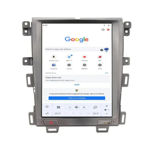 12.1" Qualcomm For Ford Edge 2008-2014 Car Radio Stereo Carplay Upgrade Tesla Style Screen Android Auto GPS Navigation Multimedia Player Carputech