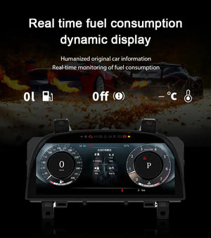 For Land Rover Discovery 4/ Range Rover Sport 2010-2016 12.3" LCD Digital Dashboard Cluster Car Panel Speedometer Virtual Cockpit Carputech