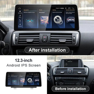 For BMW 1 series F20 F21 Snapdragon665 12.3inch Wireless Carplay AUTO Android 13 Car Stereo Multimedia NBT Head Unit Radio Blueto Carputech