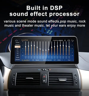 For BMW X3 E83 Snapdragon665 12.3inch Wireless CarPlay Android AUTO Car Multimedia System Head Unit Radio Bluetooth GPS Navi Carputech