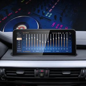 Snapdragon665 10.25inch Wireless CarPlay AUTO Car Multimedia Player For BMW X5 F15 X6 F16 NBT Head Unit Radio Bluetooth GPS Navi Carputech