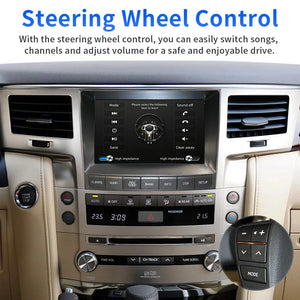 9" For Lexus LX570 2007-2015 Car Radio Multimedia Player Wireless CarPlay Android Auto Upgrade Android Touch Screen Carputech