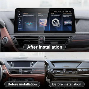 For BMW 09-15 X1 E84 Snapdragon665 12.3inch Wireless CarPlay Android AUTO Multimedia Head Unit Radio Car Video Players Carputech