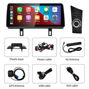 For BMW 1 Series E81 E82 E87 E88 Snapdragon665 12.3 inch Carplay AUTO Android 12 Car GPS Stereo Multimedia Head Unit Radio Bluetooth Carputech