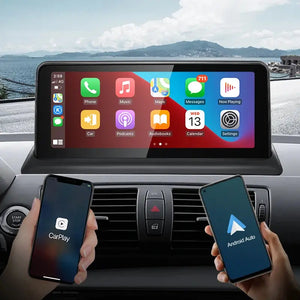 For BMW 1 Series E81 E82 E87 E88 Snapdragon665 10.25 inch Carplay AUTO Android 12 Car GPS Stereo Multimedia Head Unit Radio Bluetooth Carputech