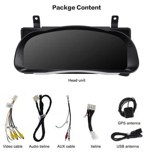 For Toyota Highlander 2015-2019 12.3" LCD Digital Dashboard Cluster Car Panel Speedometer Virtual Cockpit - Carputech