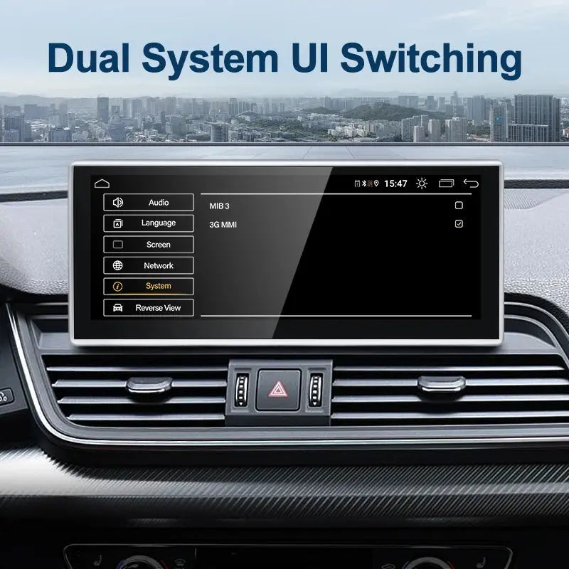 For AUDI 2018-2021 Q5 B9 CarPlay Android 12 Car Multimedia IPS Screen GPS Auto Radio Navigation Stereo DSP Netlifx Carputech