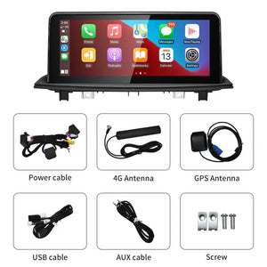 For BMW X1 F48 X2 2005-2022 Snapdragon665 10.25 inch Wireless Apple Carplay Auto Android 12 Car Multimedia Head Unit Radio Bluetooth NBT Carputech