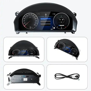 For Mercedes Benz E class W207 A207 NTG 4.0 NTG4.5 2010-2016 12.3" LCD Digital Dashboard Cluster Car Panel Speedometer Virtual Cockpit - Carputech