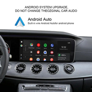 Carputech snapdragon665 CarPlay androidauto for Mercedes W213 12.3 inch screen ntg5.5 Android box smart module TikTok YouTube Carputech