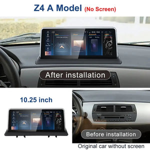 10.25"/12.3" Android 14 Screen for BMW Z4 E85 E86 E89 (2002–2019) | Qualcomm 665 | 1920x720 | Wireless CarPlay & Android Auto Carputech
