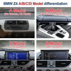10.25"/12.3" Android 14 Screen for BMW Z4 E85 E86 E89 (2002–2019) | Qualcomm 665 | 1920x720 | Wireless CarPlay & Android Auto Carputech