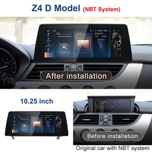 10.25"/12.3" Android 14 Screen for BMW Z4 E85 E86 E89 (2002–2019) | Qualcomm 665 | 1920x720 | Wireless CarPlay & Android Auto Carputech