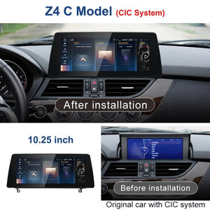 10.25"/12.3" Android 14 Screen for BMW Z4 E85 E86 E89 (2002–2019) | Qualcomm 665 | 1920x720 | Wireless CarPlay & Android Auto Carputech