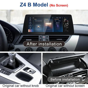 10.25"/12.3" Android 14 Screen for BMW Z4 E85 E86 E89 (2002–2019) | Qualcomm 665 | 1920x720 | Wireless CarPlay & Android Auto Carputech