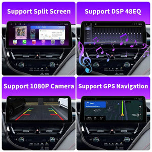 Carputech 12.3" Carplay Screen For Mazda CX-5 CX5 2013 2014 2015 Car Radio Multimedia Player GPS Navigation Android 10 4G WIFI Carputech