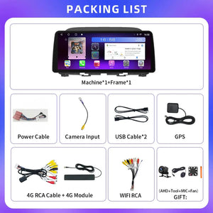 Carputech 12.3" Carplay Screen For Mazda CX-5 CX5 2013 2014 2015 Car Radio Multimedia Player GPS Navigation Android 10 4G WIFI Carputech