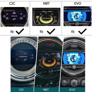 Wireless Apple CarPlay Android Auto Module for BMW MINI Cooper 2009-2020 CIC NBT EVO System with Mirror Link Car Play Functions Bluetooth, Mirror Link, Siri Voice Carputech