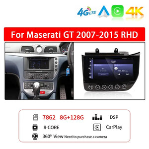 Carputech 10.33 Inch Android 13 Car Multimedia Player For Maserati GranTurismo GT GC 2007 - 2017 8G+128G GPS Stereo Car Radio Carputech