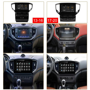 Carputech 9 Inch Android13 Car Multimedia Player For Maserati Ghibli 2014 -2021 8G+128G GPS Navigation Stereo Car Radio DSP Carplay Carputech