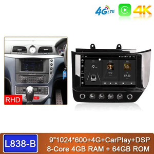 Carputech 9Inch Android 13 Car Multimedia Player For Maserati GranTurismo GT GC 2007 - 2017 8G+128G GPS Navigation Stereo Car Radio Carputech