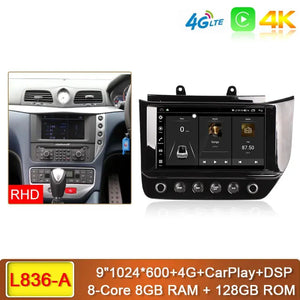 Carputech 9Inch Android 13 Car Multimedia Player For Maserati GranTurismo GT GC 2007 - 2017 8G+128G GPS Navigation Stereo Car Radio Carputech