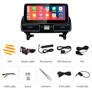 New 12.3inch Android13 Wireless CarPlay AUTO For Mercedes Benz GLE AMG C63 NTG Car Video Players GPS Multimedia Screen Dashboard Carputech