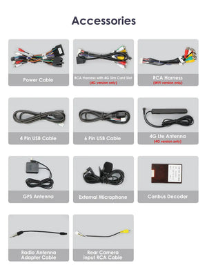 Carputech 2000-2009 Audi A4 Android 12 Wireless Apple CarPlay & Android Auto Car Radio With 8GB RAM 128GB ROM Carputech