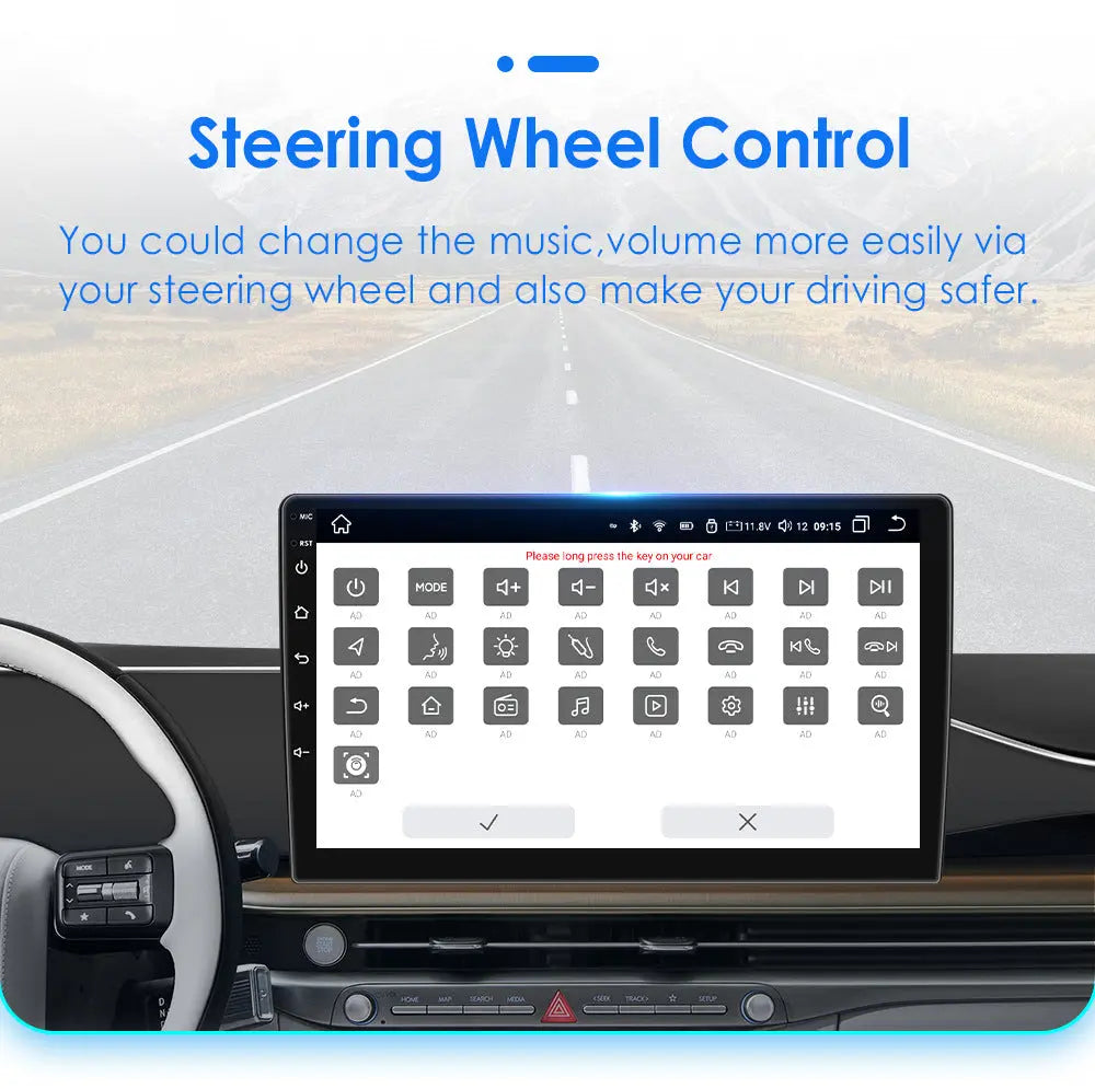 Carputech 2000-2012 Audi A4 Android 12 Wireless Apple CarPlay & Android Auto Car Radio With 8GB RAM 128GB ROM Carputech