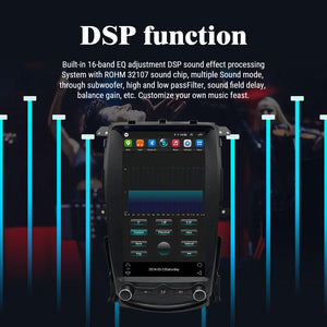 13.8" Nissan 370Z 2009-2021 Car Radio Stereo Carplay Upgrade Tesla Style Screen Android Auto GPS Navigation Multimedia Player Carputech