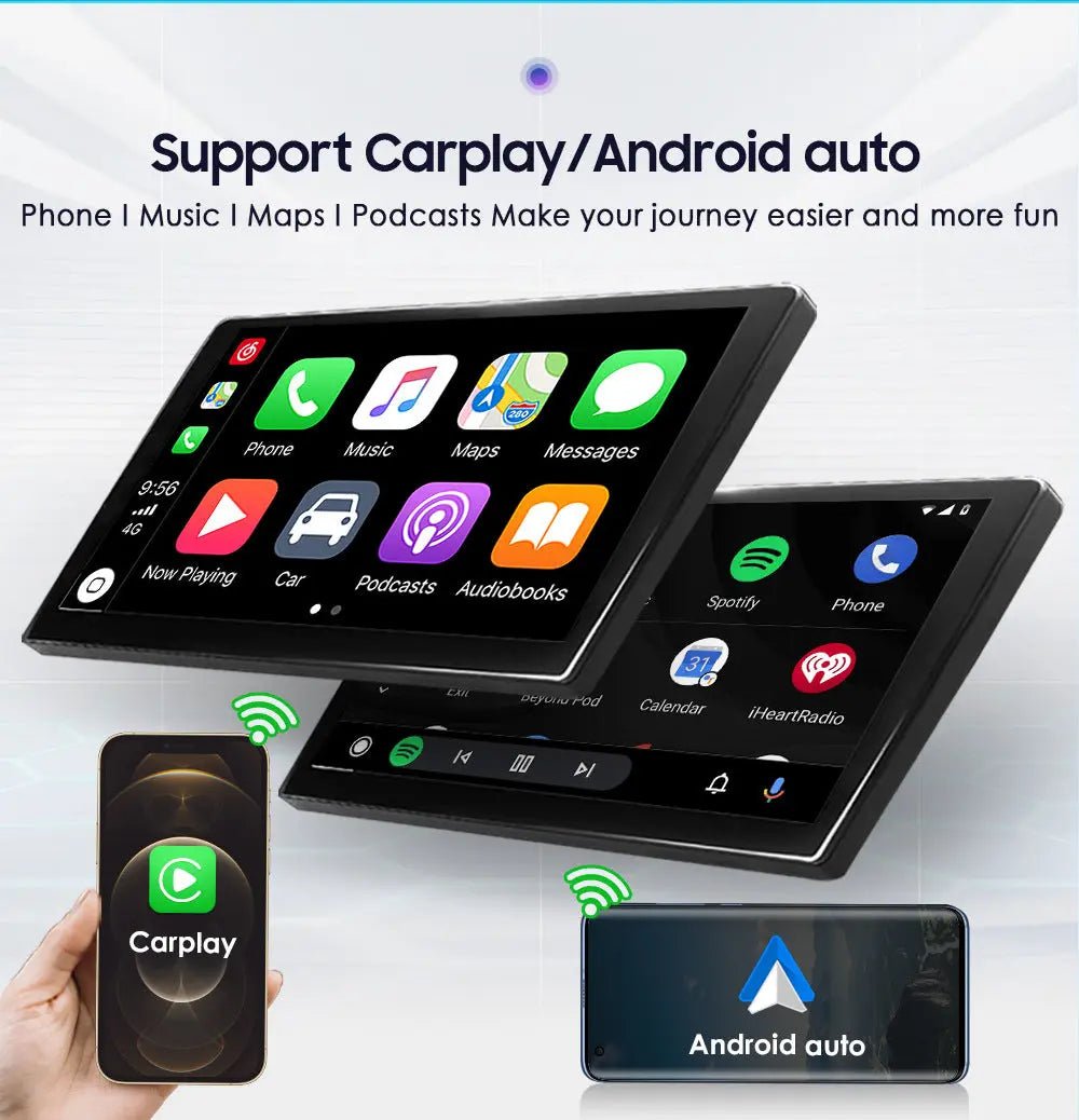 Carputech 2000-2012 Audi A4 Android 12 Wireless Apple CarPlay & Android Auto Car Radio With 8GB RAM 128GB ROM Carputech