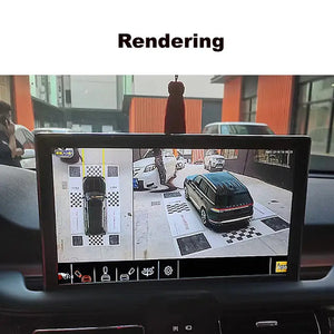 Panoramic Surround View Right+Left+Front+Rear View Camera System for Android Auto Radio Night Vision Car 1080P AHD 360 Camera Carputech