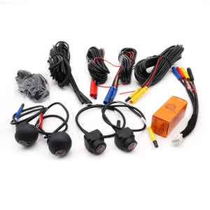 Panoramic Surround View Right+Left+Front+Rear View Camera System for Android Auto Radio Night Vision Car 1080P AHD 360 Camera Carputech