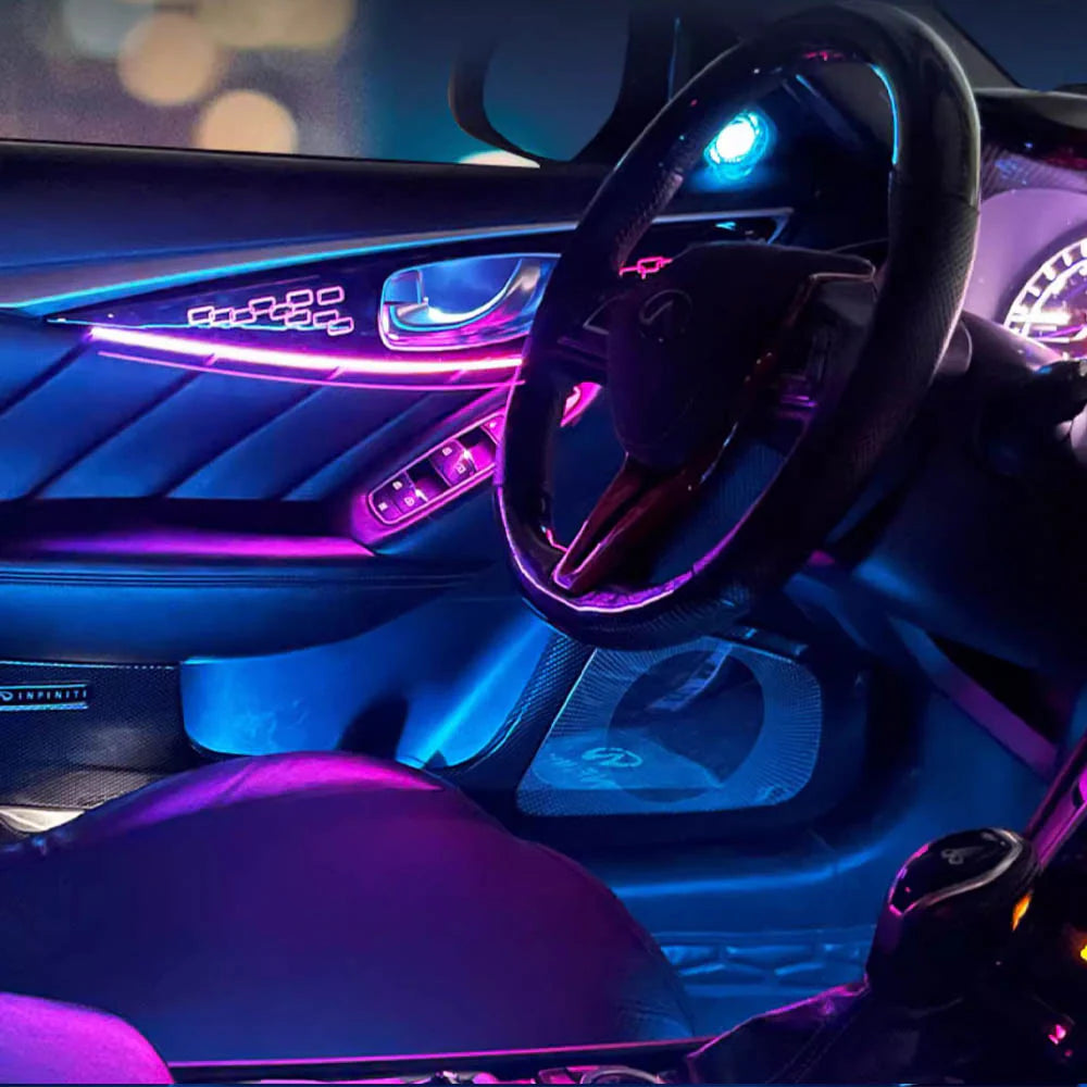 Car Interior Ambient Lighting for Infiniti Q50/Q50L 2013-2022 original style modification - Carputech