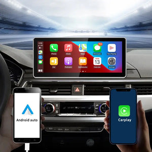 Carputech For AUDI A4 A5 S5 B9 2017-2022 Qualcomm 8G 256G Android14 10.25inch 12.3inch wireless Carplay Android AUTO Car Video Players GPS Navigation Smart Radio Screen Carputech