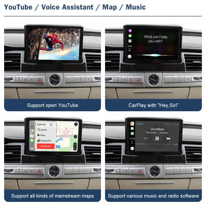 Wireless CarPlay Android Auto Module Interface for Audi A8/S8 2009-2018, with AirPlay Mirror Link Car Play Functions Carputech