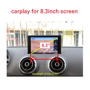 Wireless CarPlay Decoder Android Auto Interface for Audi Q7 2016-2019 with AirPlay Mirror Link Car Play Functions Carputech