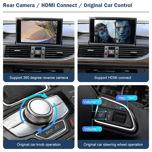Wireless CarPlay Interface Module for Audi A7/S7/RS7 2009-2018 with AirPlay Mirror Link Car Play Function Android Auto Carputech